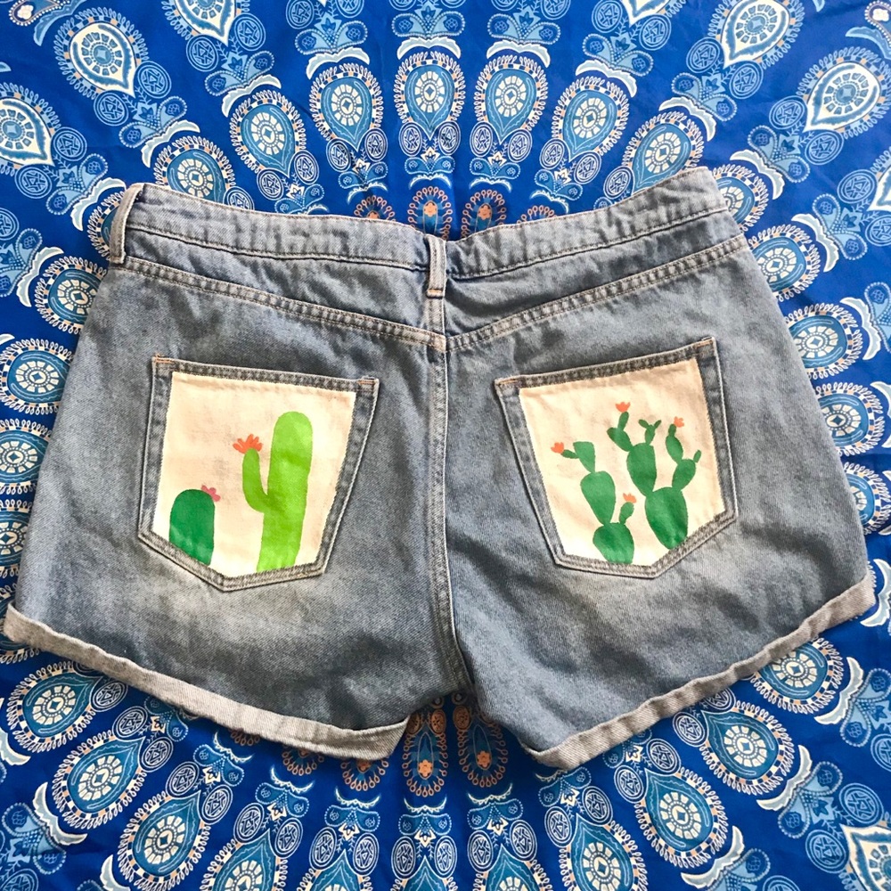 Painted shorts